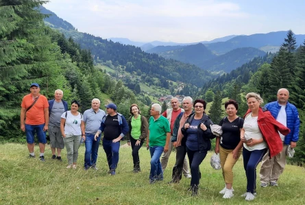 Membrii Consiliului de Administrare din Zona Umedă Ramsar „Nistrul de Jos” în vizită de studiu pe Munții Rodnei
