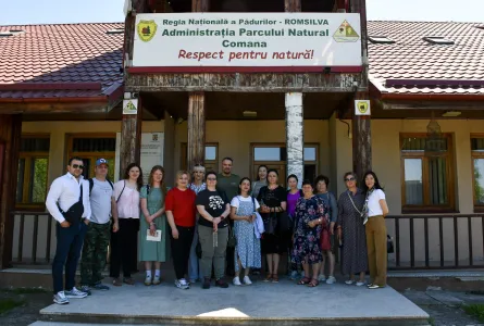 Vizită de studiu în Parcul Natural Comana pentru consolidarea rolului femeilor în dezvoltarea comunităților rurale și ariilor protejate