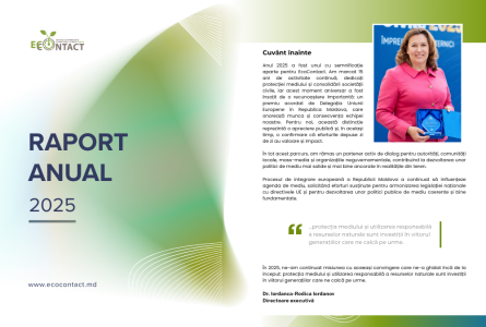 Raportul anual 2025 al AO EcoContact