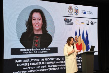 Dimensiunea de mediu, abordată de EcoContact la conferința dedicată constituirii Camerei de Comerț Trilaterale România–Ucraina–Moldova