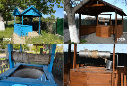 Două fântâni istorice din Parcul Național Orhei și Parcul Național „Nistrul de Jos" au fost restaurate