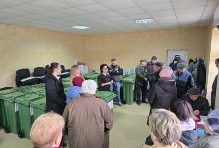 O nouă activitate de dezvoltare a infrastructurii locale de gestionare a deșeurilor în satul Ruseni, r. Anenii Noi