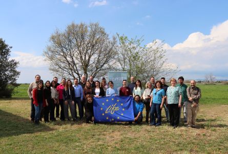 LIFE Renata a organizat o vizită de studiu pe teren la situri Natura 2000 gestionate de Unitatea de management al ariilor protejate din Macedonia Centrală