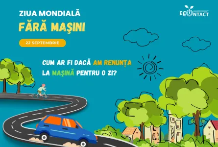 22 septembrie – Ziua mondială fără maşini