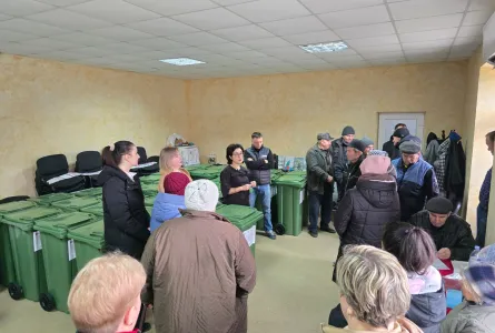 O nouă activitate de dezvoltare a infrastructurii locale de gestionare a deșeurilor în satul Ruseni, r. Anenii Noi